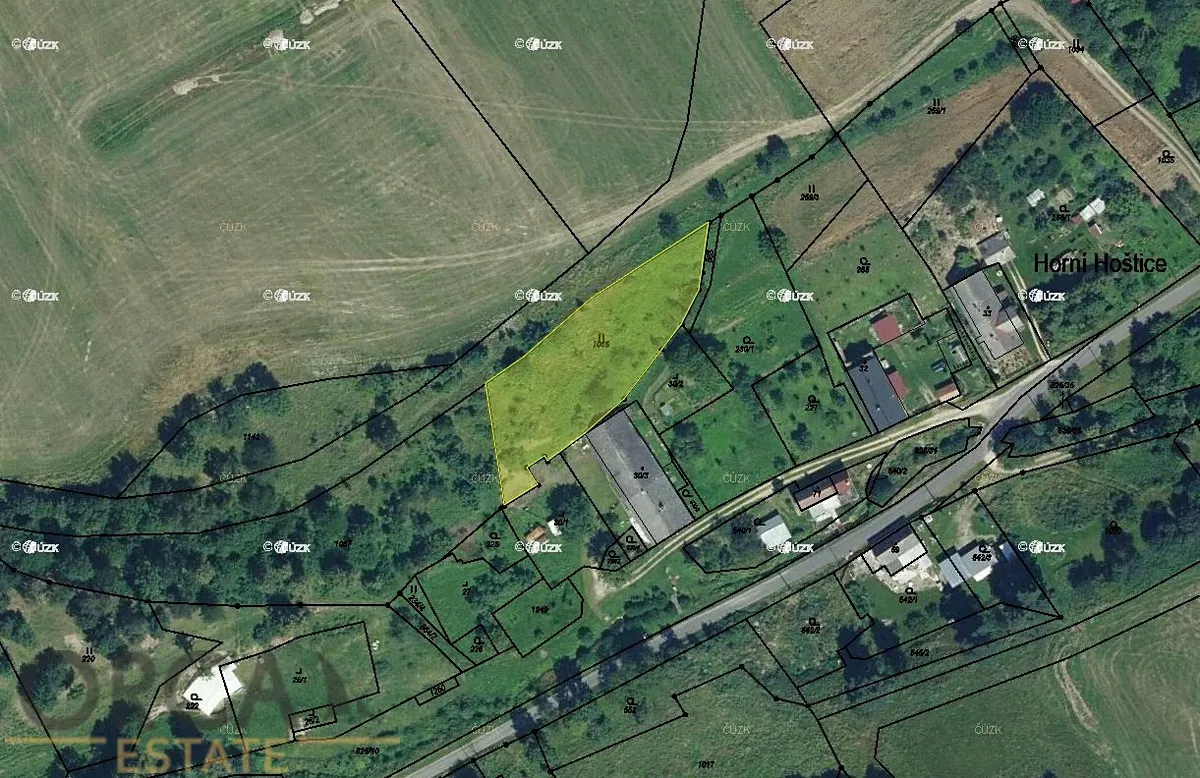 Prodej stavebního pozemku 1559 m²